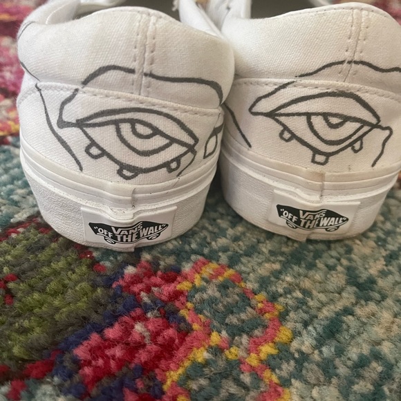 Brand New Custom Vans Never worn.These were a gift & not my style. - Picture 4 of 4